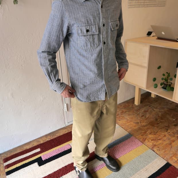 나이젤 카본 스트라이프 셔츠