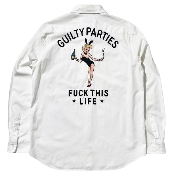 와코마리아 바니걸 옥스포드 셔츠