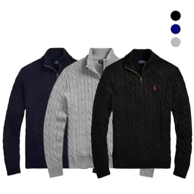 개인결제창 폴로 반집업 블랙 그레이