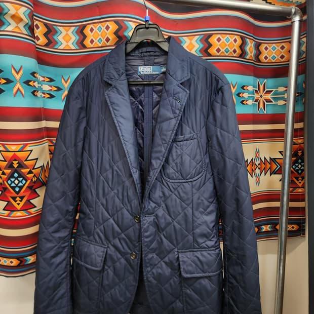 폴로 랄프로렌 퀄팅 블레이져 자켓 S