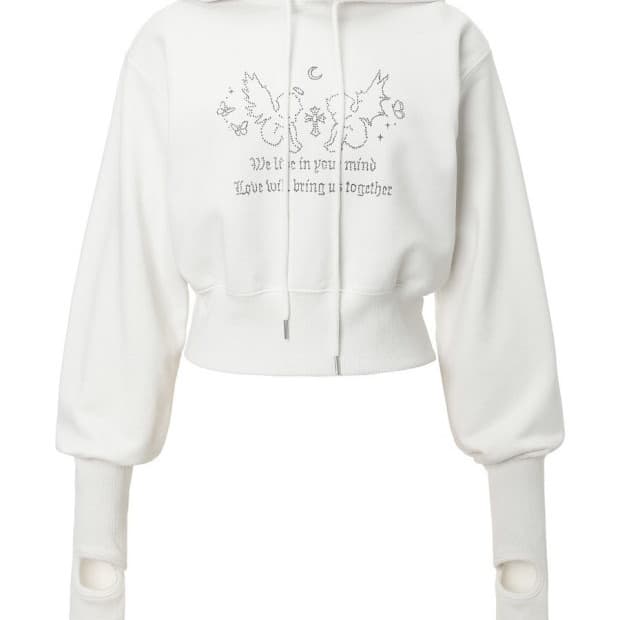 쓰리타임즈 fairy hoodie 