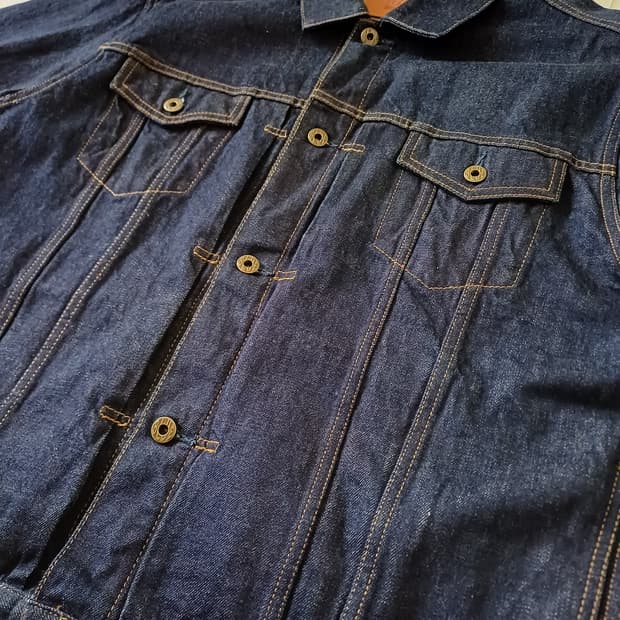 재팬블루 데님자켓 46