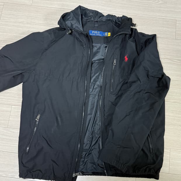 폴로 바람막이 (M, BLACK)