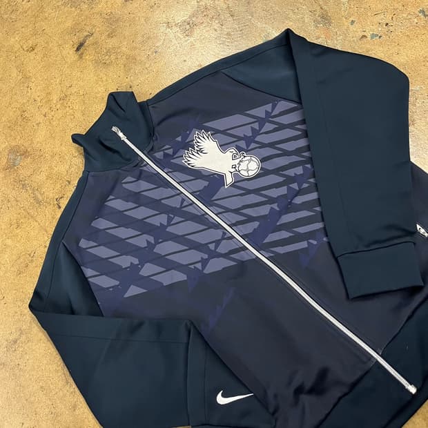 [정품/L] 나이키 축구 트랙 자켓 네이비 b15