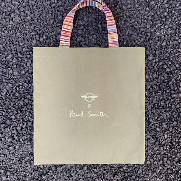 폴 스미스 x MINI 미니 코튼 에코백