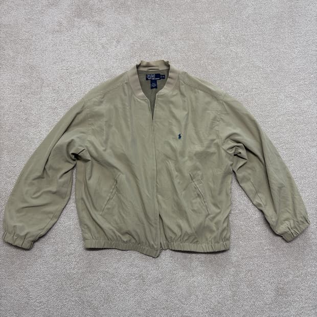 폴로 스웨이드 자켓