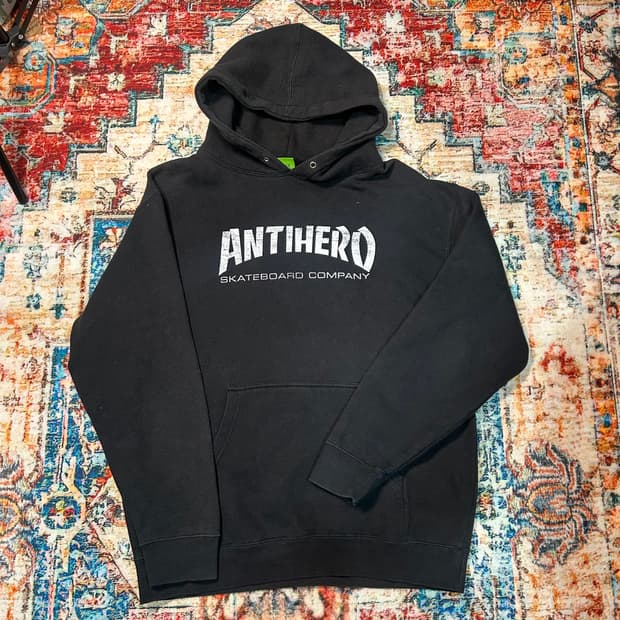 [L] 안티히어로 트레셔 로고 패러디 후드