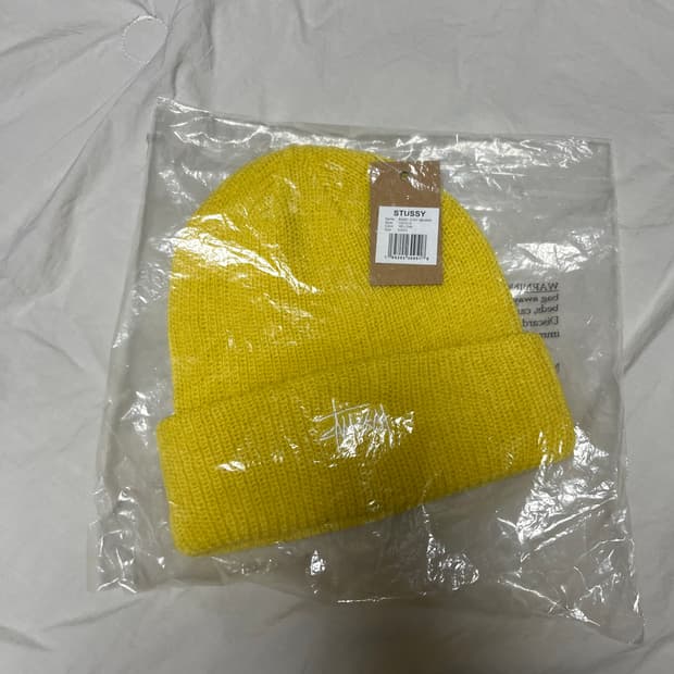 스투시 베이직 커프 비니 미개봉 새상품