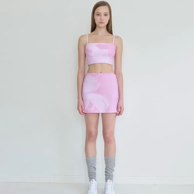 파이시스 플라워 스커트 수영복 비키니세트