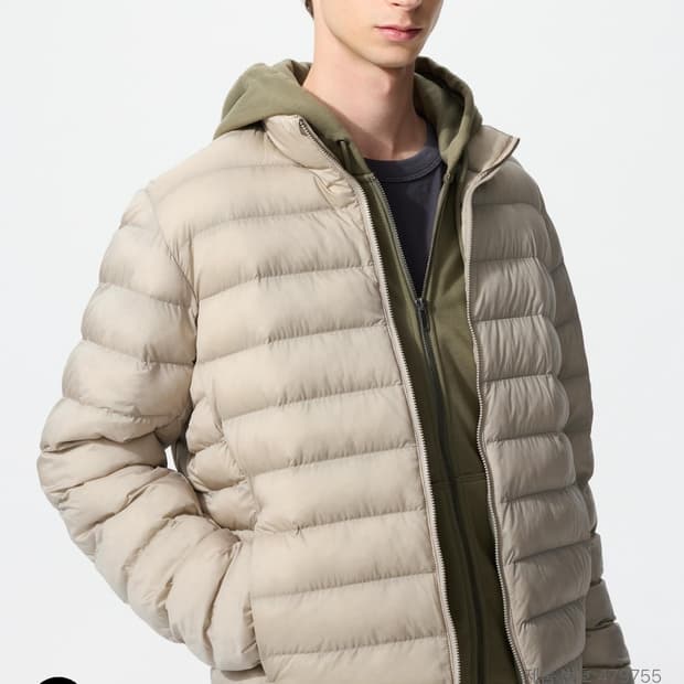 유니클로 경량패딩