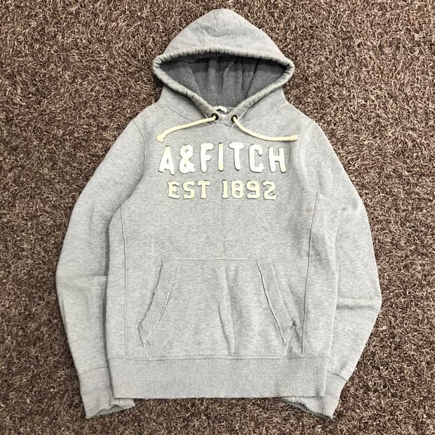 아베크롬비 로고 후드티