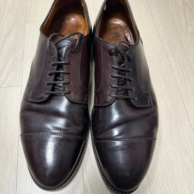 알든 2160 코도반 스트레이트팁 구두 10.5E