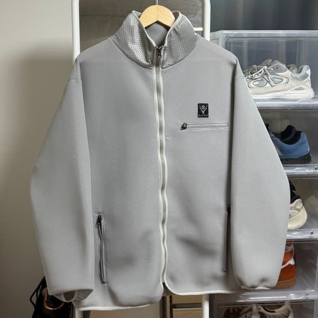 south2west8 메쉬 집업 자켓