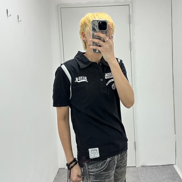 RUSS-K vintage pk tee