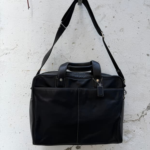 COACH GLOVE TANNED BRIEFCASE 코치 크로스백