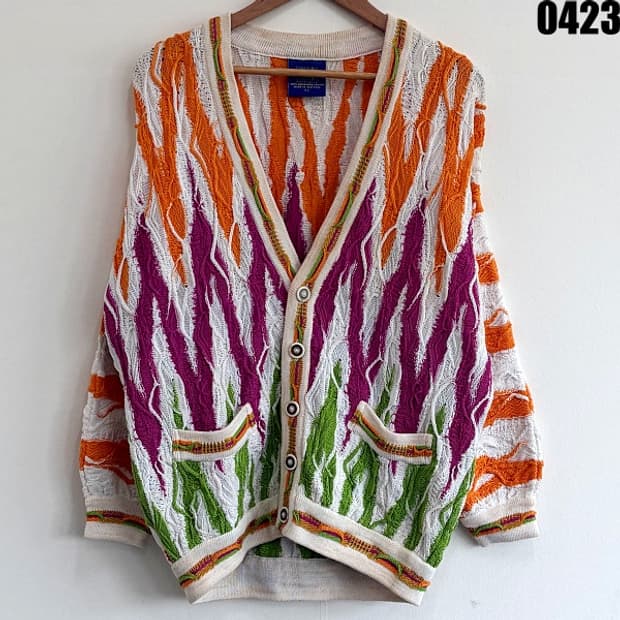 림노스 오스트레일리아 코튼 니트 가디건 S 0423