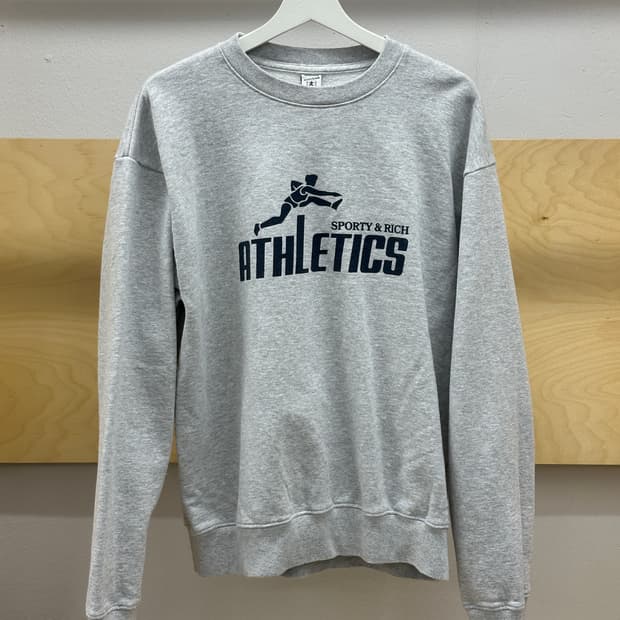 [M] 스포티 앤 리치 애슬래틱 스웻셔츠 맨투맨