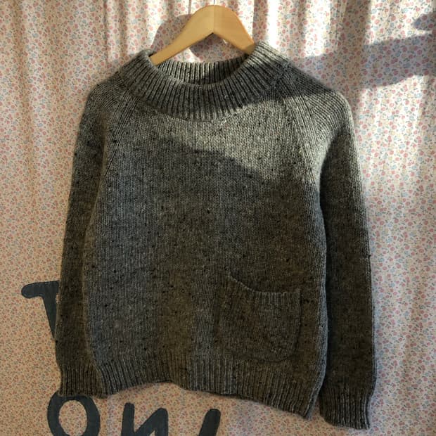 cookies and cream pocket knit