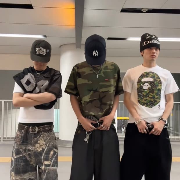 Japenses Vintage Baggy short 팬츠