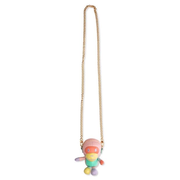 베이프 베이비마일로 돌 미니 체인 멀티 갸루 숄더백 