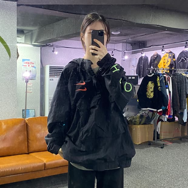 나이키 더블스우시 후드 아노락 B2170