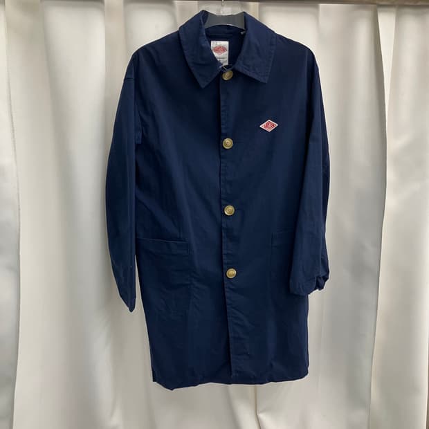 단톤 네이비 싱글 워크 코트 36