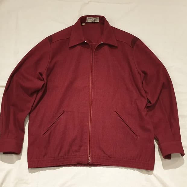 old Givenchy 울 블루종