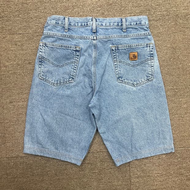 (33) Carhartt 칼하트 데님 쇼츠 반바지