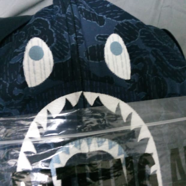 새상품 베이프 x 알파인더스트리 2xl 