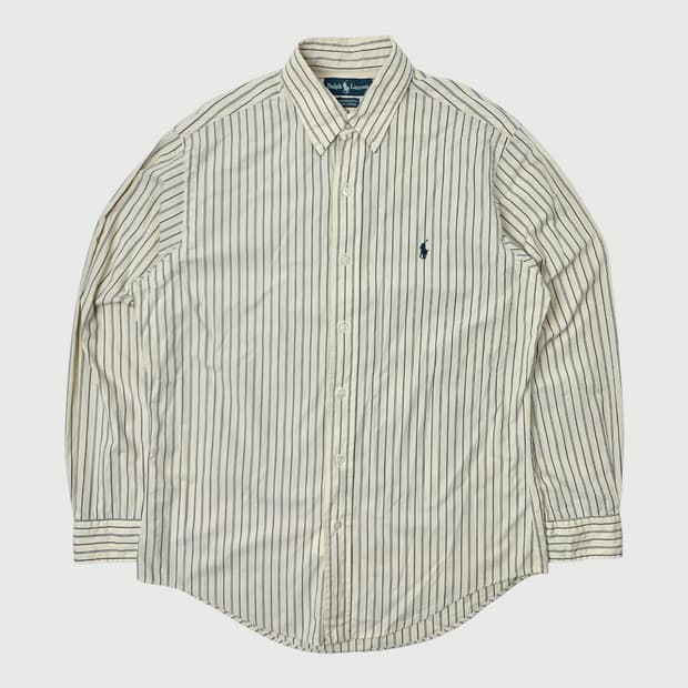 [39-82/정품] 폴로랄프로렌 YARMOUTH 스트라이프 옐로우 셔츠