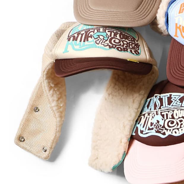 캐피탈 럼버트러커캡 귀도리