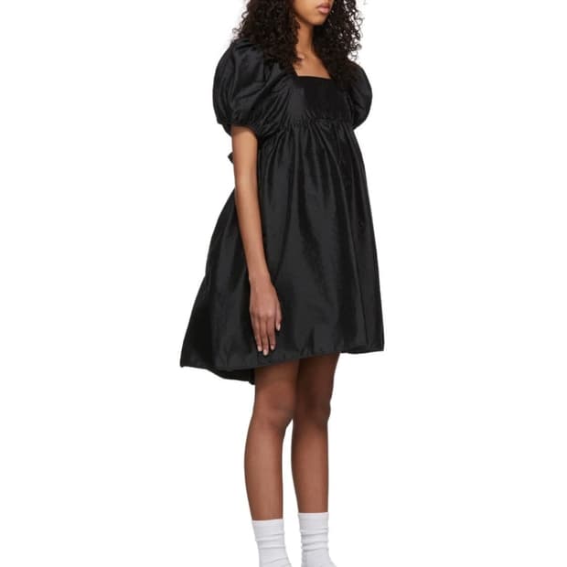 세실리에 반센 matlasse tilde dress 블랙 uk10
