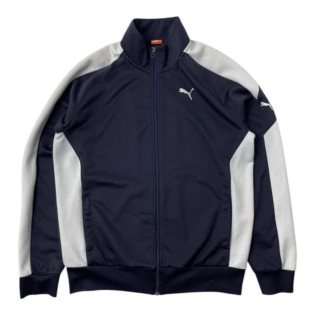 [중고] 퓨마 사이드라인 져지 네이비 L