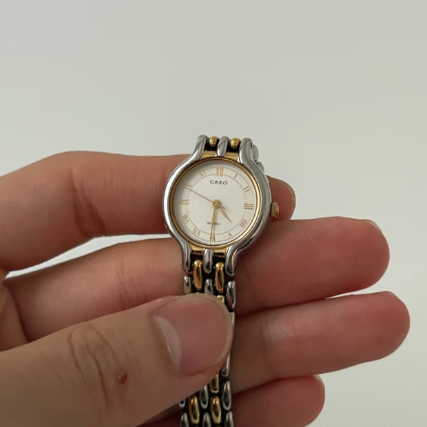 80s creo roman index ladies quartz