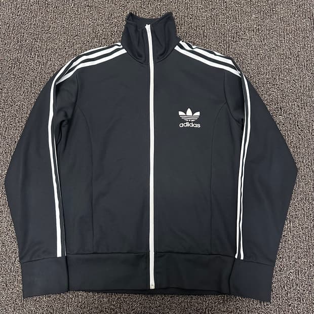 아디다스 유로파 져지 집업 블랙 105(XL)