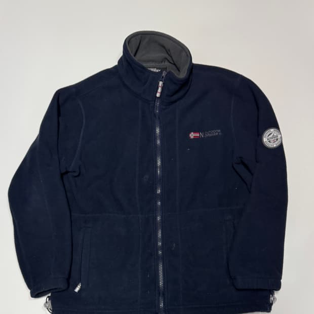 노르웨이 아웃도어 빈티지 플리스 자켓 M