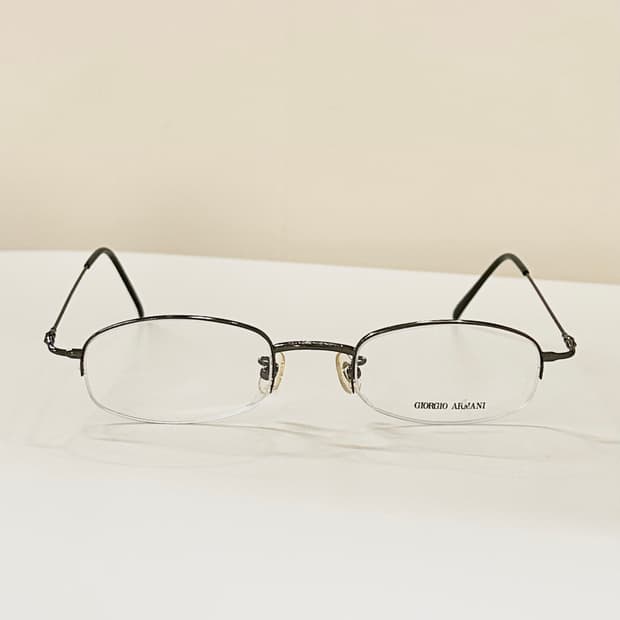[Event 23] GIORGIO ARMANI 하금테 사각 초경량 안경