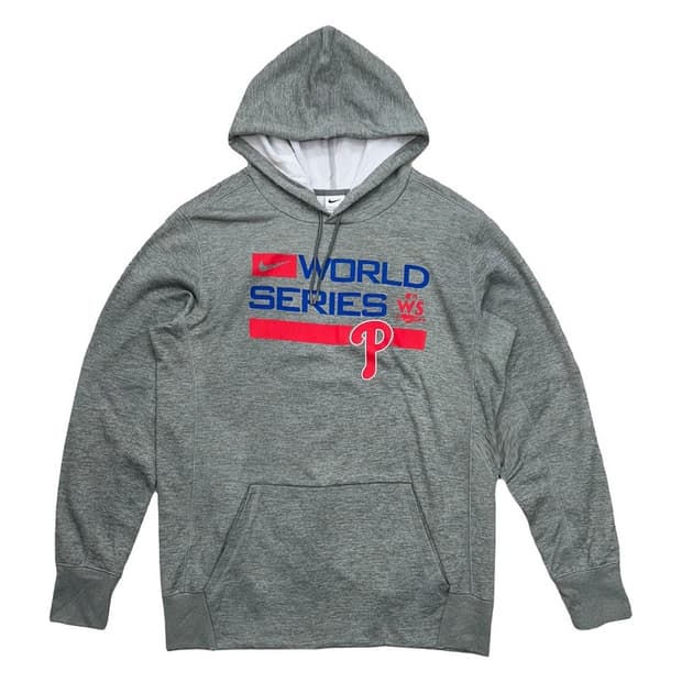 나이키 필라델피아 필리스 2022 월드 시리즈 후드티 그레이 L