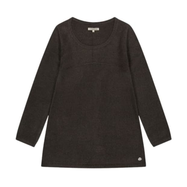 코이세이오 부클 니트 원피스 브라운