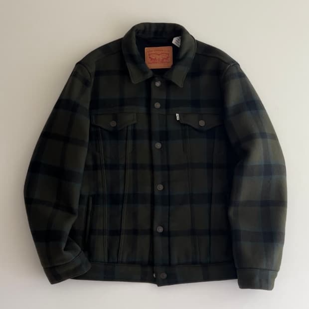 리바이스 울 트러커 자켓 L