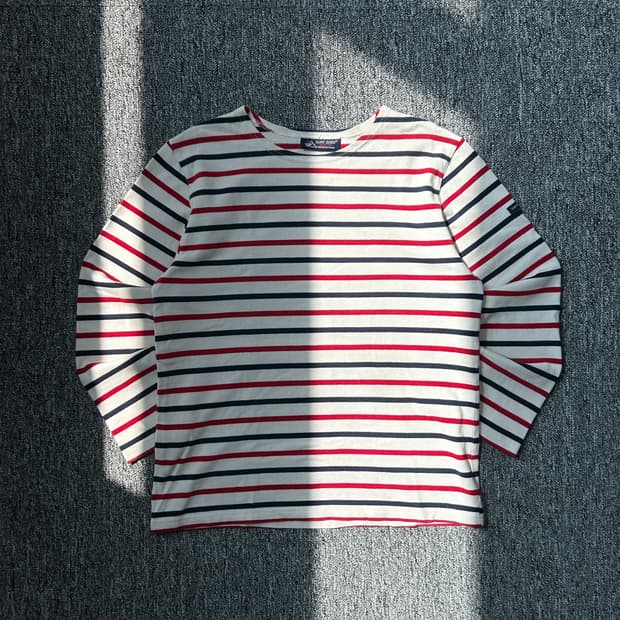 세인트 제임스 스트라이프 긴팔티셔츠