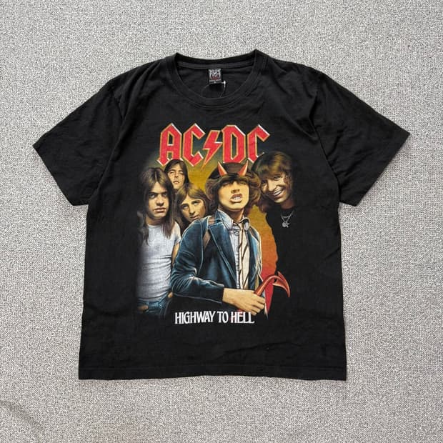 ACDC 하이웨이투헬 반팔티셔츠 