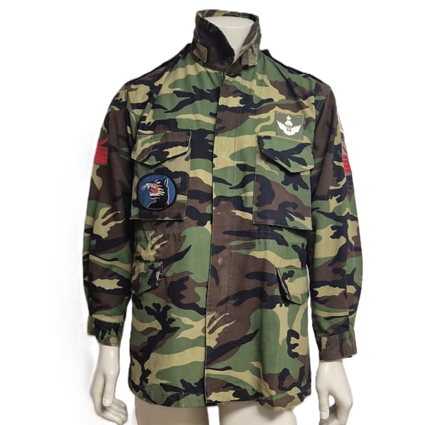 육군 구형 13공수특전여단 하사 초기형 야전상의 전투복 상의 자켓 (M)