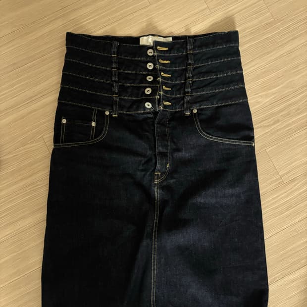 꼼데가르송 간류 스커트