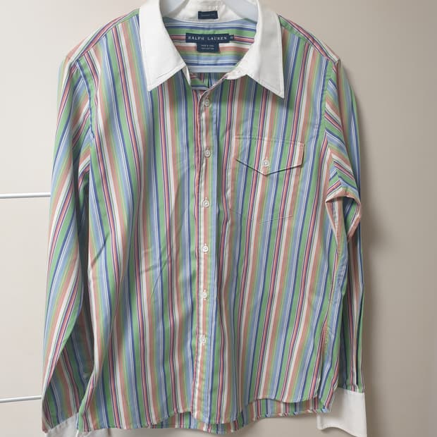 [여성] 폴로 랄프로렌 정품 스트라이프 셔츠 10 (175/100A)