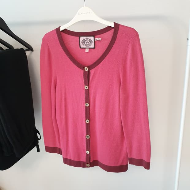 쥬시꾸뛰르 니트가디건