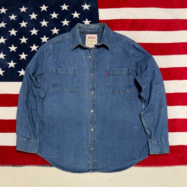리바이스 빈티지 데님셔츠 Levi’s Denim shirt [XL]