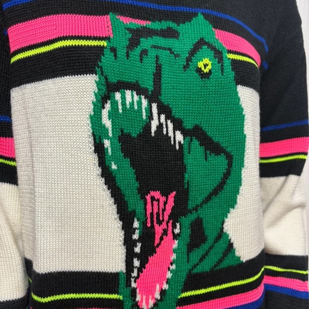 생로랑 16ss 서프사운드 니트 L