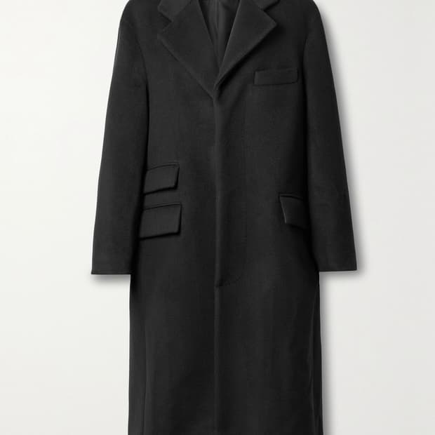 [차은우님 착용] 생로랑 23AW 울 오버사이즈 코트