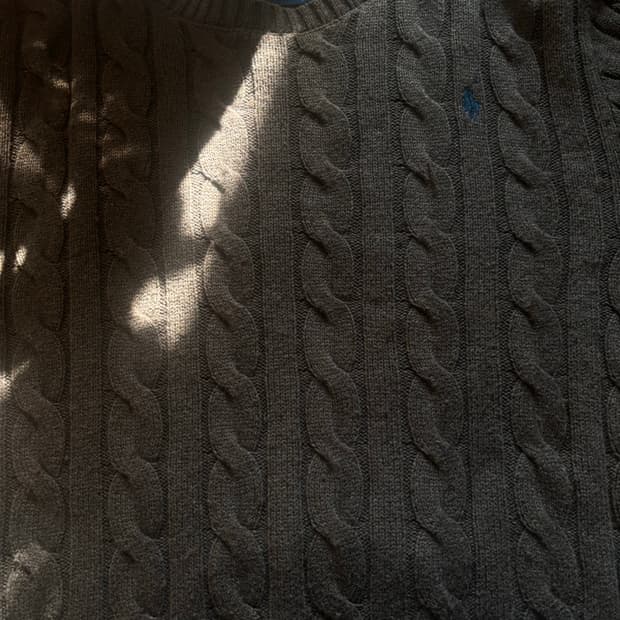 폴로 랄프로렌 브라운니트